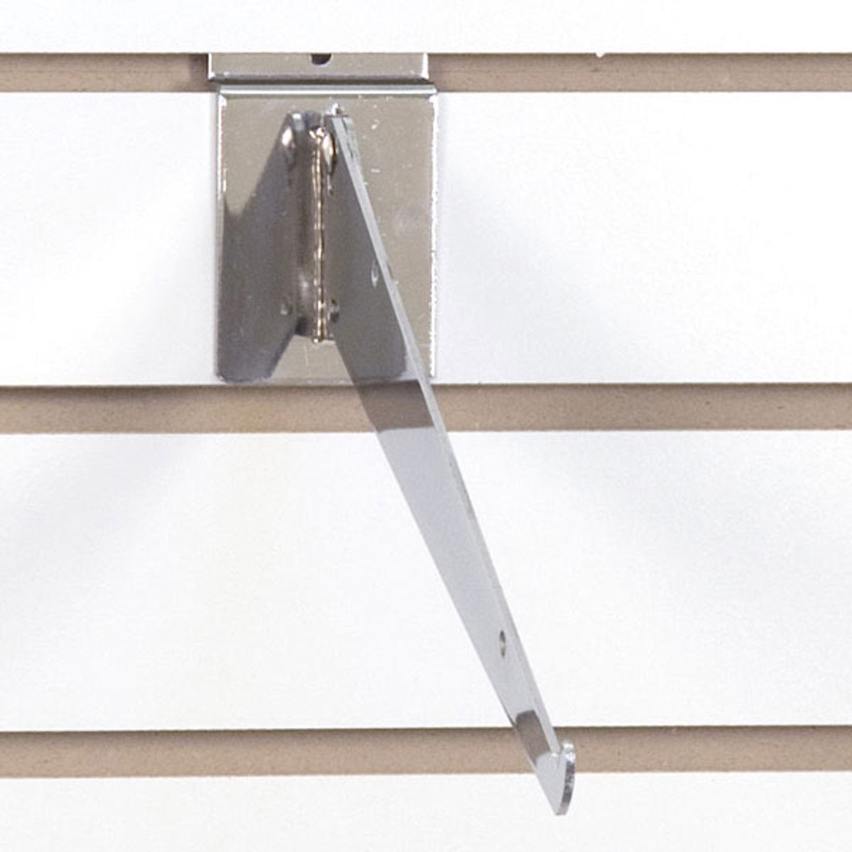 Adjustable Shelf Bracket - 10 - Chrome – Omaha Fixture