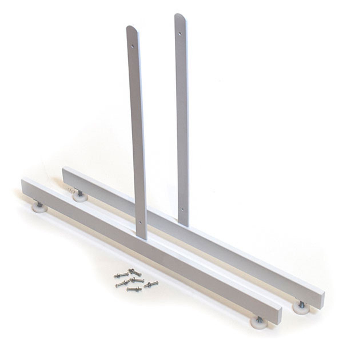 NEW 2 PAIRS OF T-LEGS FOR GRIDWALL PANELS White