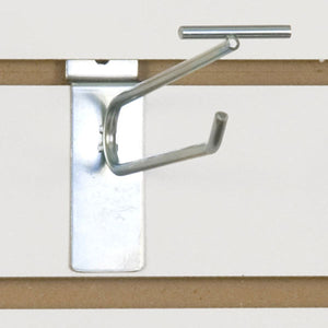 Slatwall Scanner Hook - 6" - Zinc - 100/Carton