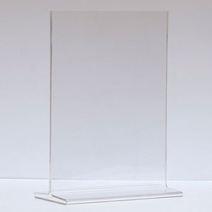 Top Load Acrylic Sign Holder - Vertical- 11" x 14"