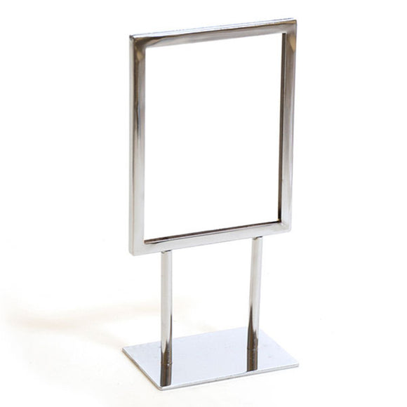 22 x 28 Stand Up Sign Holder - Chrome