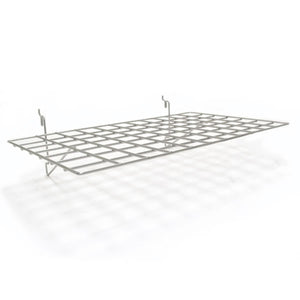 Flat Wire Shelf - Universal Bracket - 23-1/2" x 14" - PC Chrome